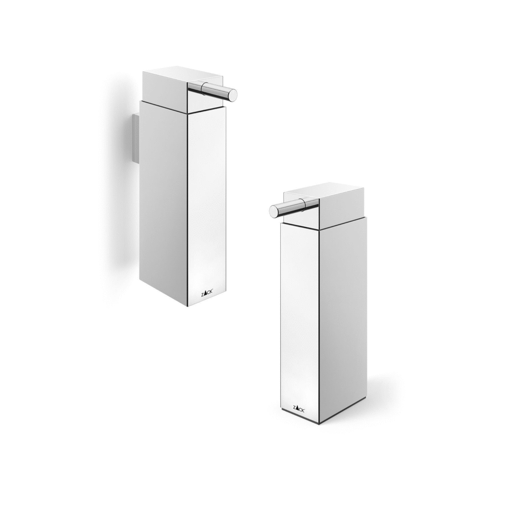 Zack Linea Polished Stainless Steel 16.9 cm Soap Dispenser 40338