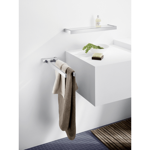 Zack Linea Brushed Stainless Steel 46.5 cm Bathroom Shelf 40384
