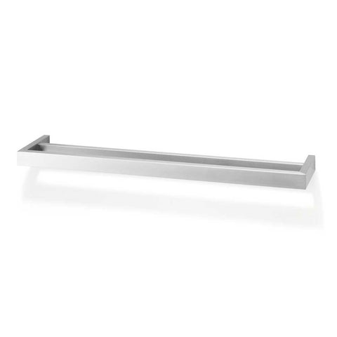 Zack Linea Brushed Stainless Steel 61.5 cm Double Towel Rail 40393