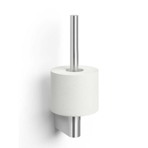 Zack Atore Premium Brushed Stainless Steel Spare Toilet Roll Holder | German Engineering