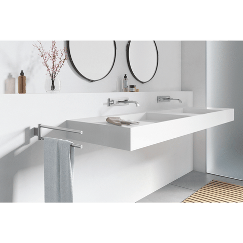 Zack Atore Brushed Stainless Steel Swivel Towel Holder 40424