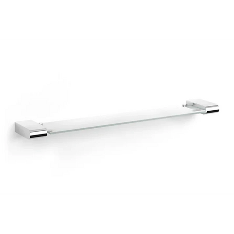 Zack Atore Stainless Steel & Toughened Glass Bathroom Shelf
