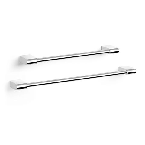 Zack Atore Polished Stainless Steel 50 cm Towel Rail 40459