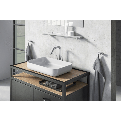 Zack Carvo Brushed Stainless Steel Double Towel/Robe Hook 40484