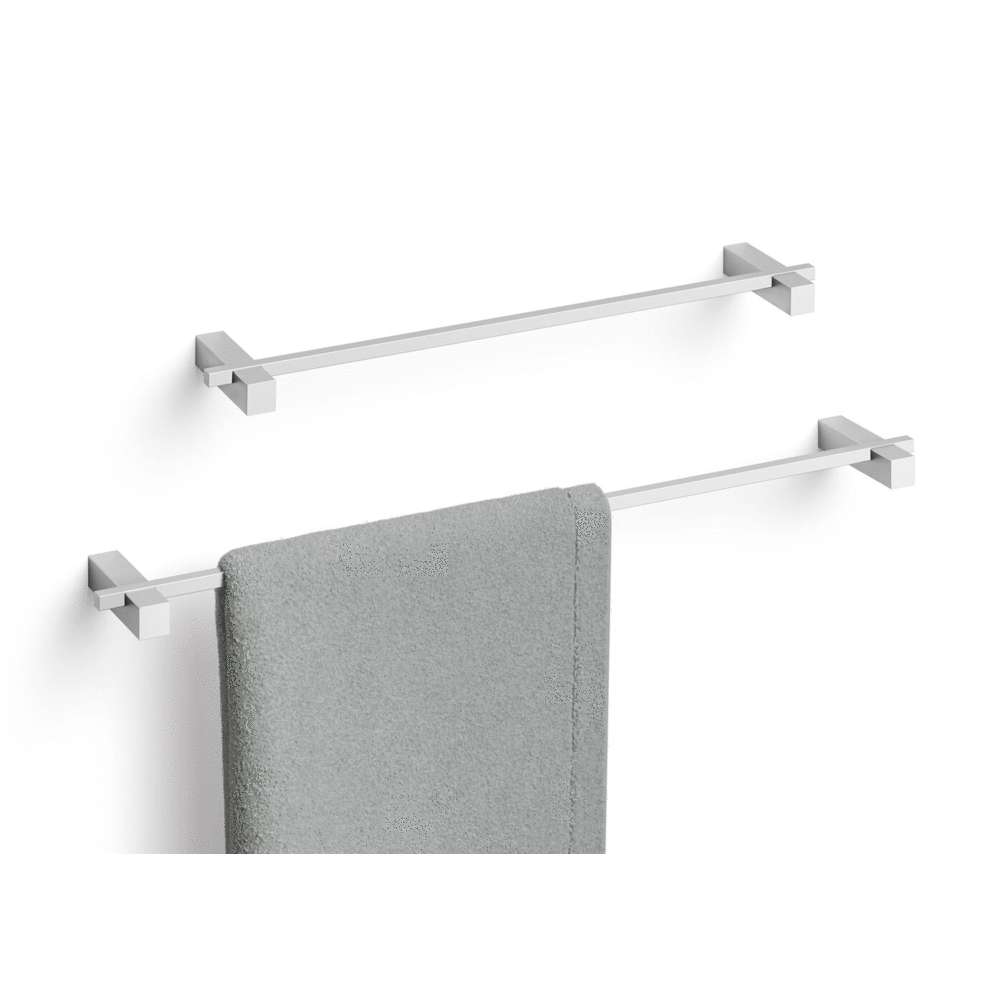 Zack Carvo Brushed Stainless Steel 5 cm Towel Rail 40485