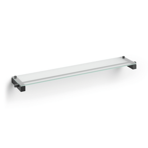Zack Carvo Powder Coated Black Stainless Steel Bathroom Shelf 40506