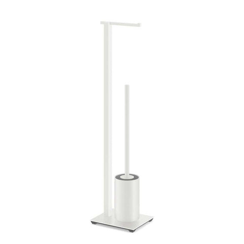 Zack Carvo White Stainless Steel Toilet Butler 40818