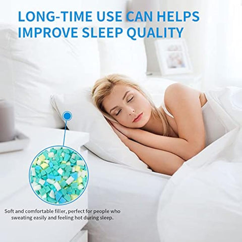 Welacer Shredded Memory Foam Refill 4.4KG for Bean Bag Filling, Premium Soft and Great for Filler, Multi Color and Shape Stuffing