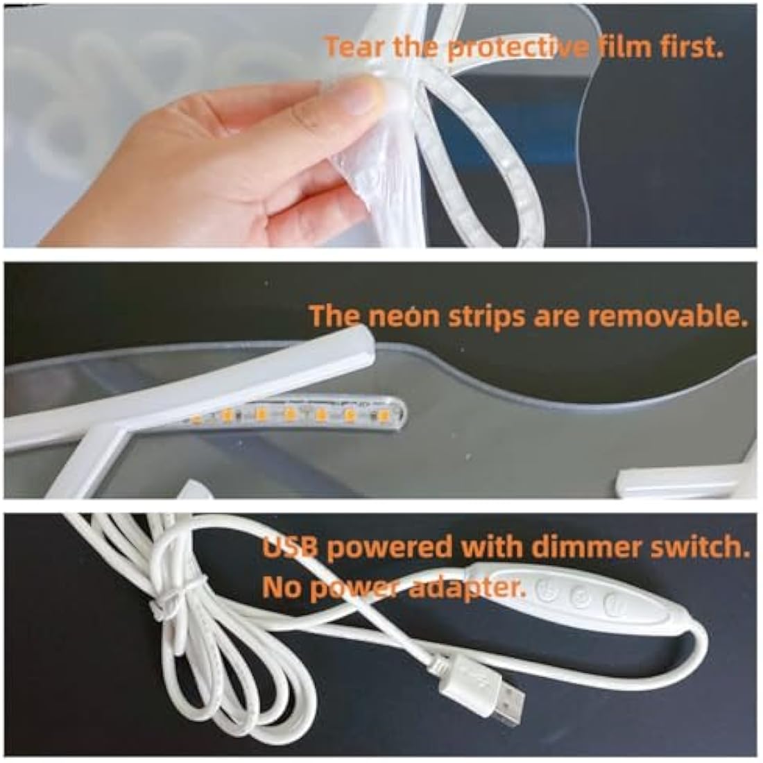 QiaoFei LED It Was Always You Neon Sign with Dimmer Switch Decor for Wedding,Engagement, Birthday Party, Wall Decor for Bedroom Living Room Bar and Gifts for Loved Ones(Warm white)