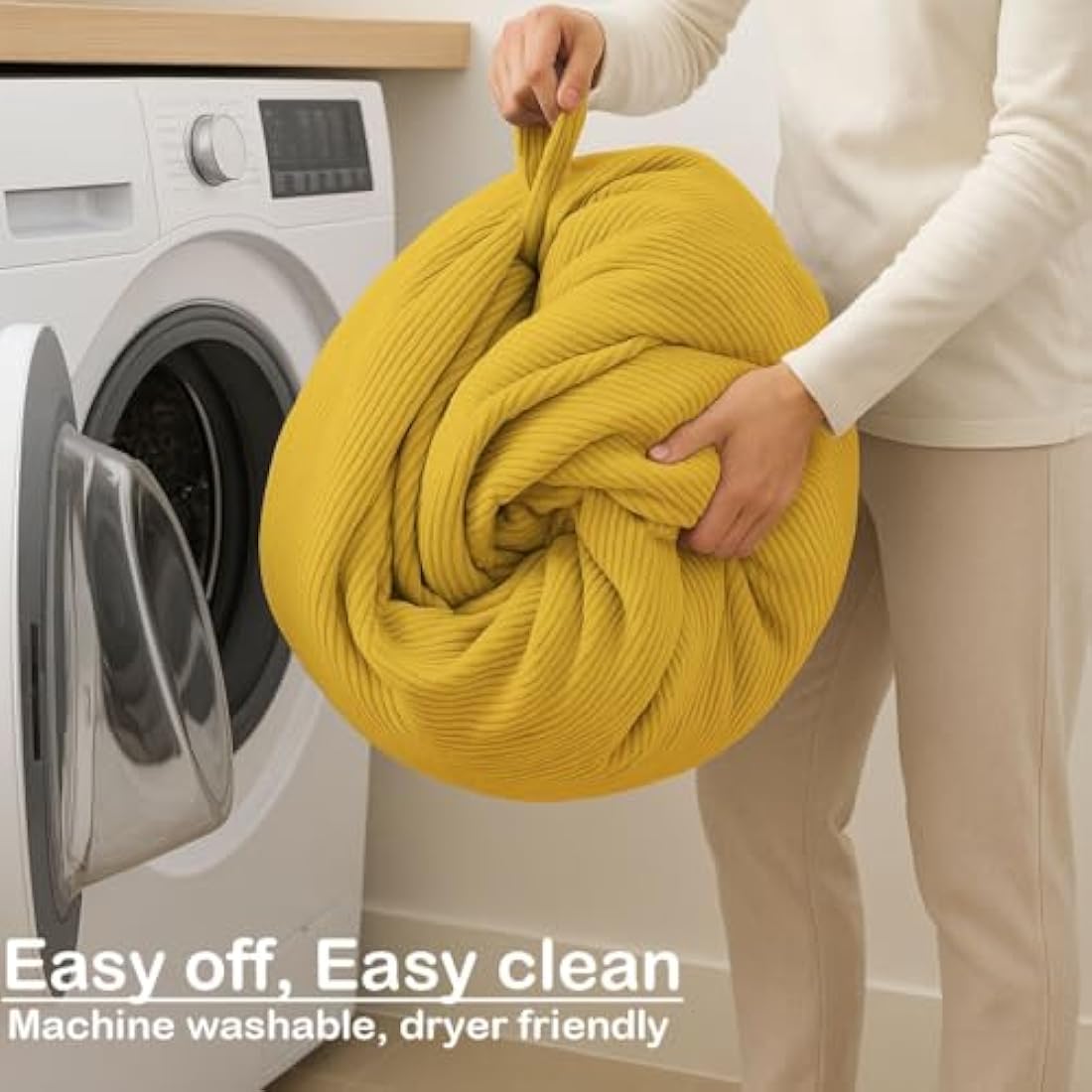 Nobildonna Bean Bag Chair Cover (No Filler) for Kids and Adults. Extra Large 300L Bean Bag Stuffed Animal Storage Washable Soft Premium Corduroy Stuffed Plush Toys Bean Bag Cover