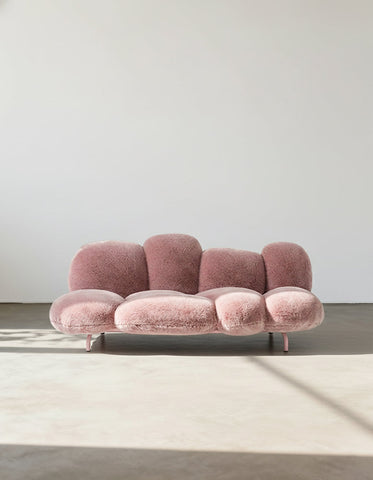Carter Three Seater Sofa, Fluffy Cloud Sofa, Irregular Sofa