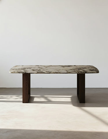 Donovan Dining Table, Marble