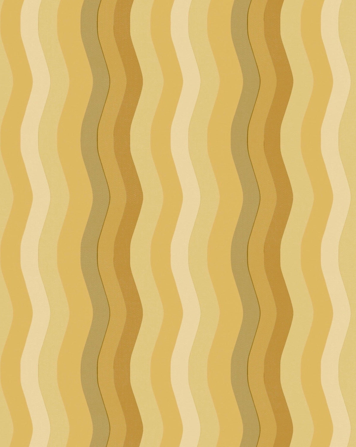 Wavy Stripe Wallpaper