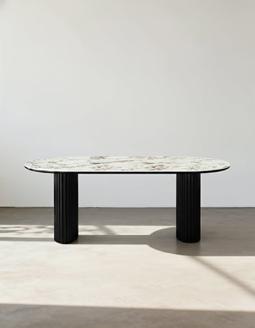 Escobar Dining Table, Sintered Stone