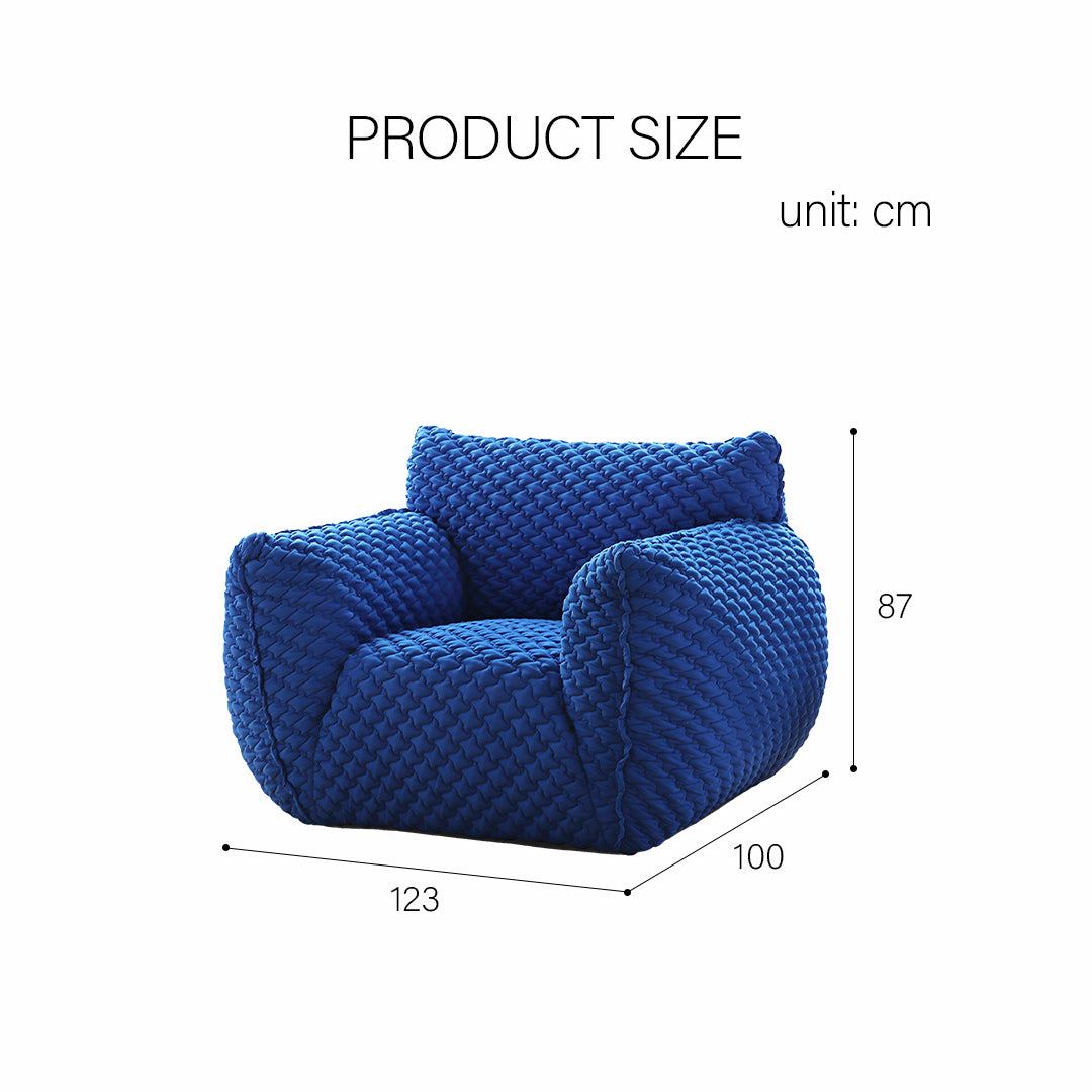Kaczmarek Accent Chair, Armchair, Blue