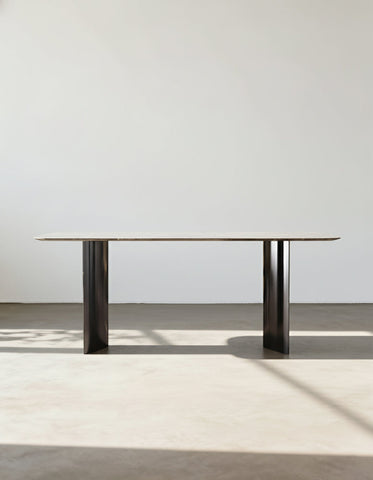 Angela Dining Table, Marble