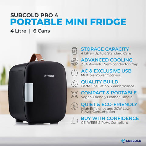 Subcold Pro 4L Mini Fridge