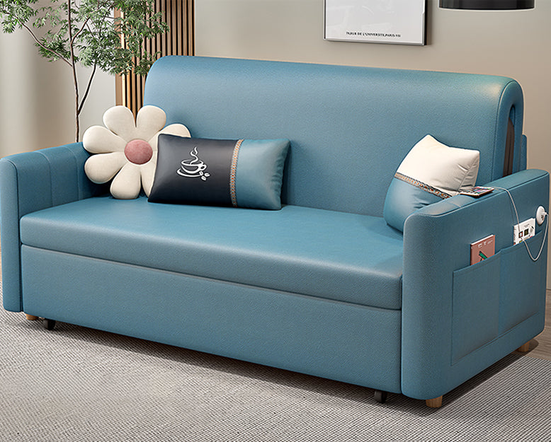 Patel Single Sofa Bed, Two Seater Sofa Bed, Leathaire, More Colours