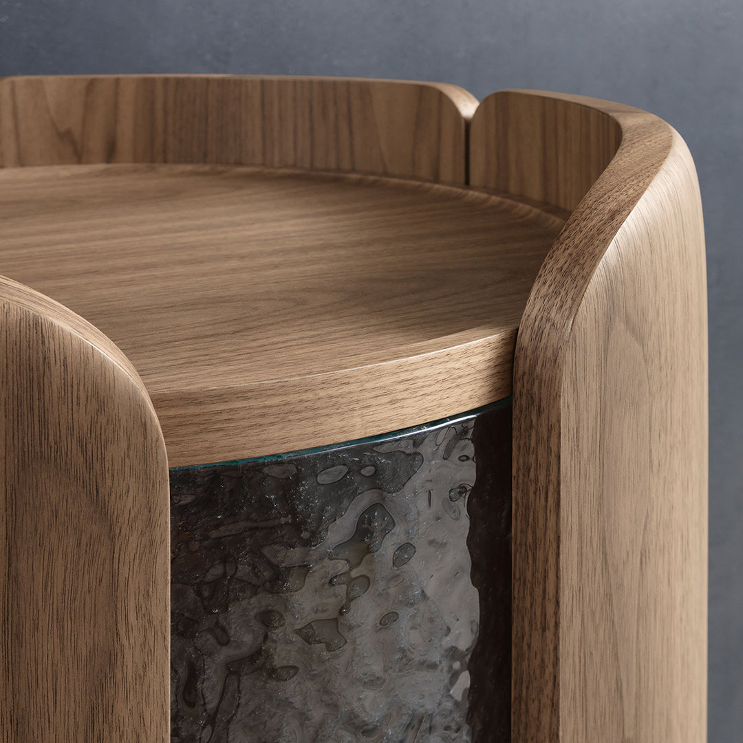 Sakamoto Liquor Cabinet, Wine Storage With Two Doors