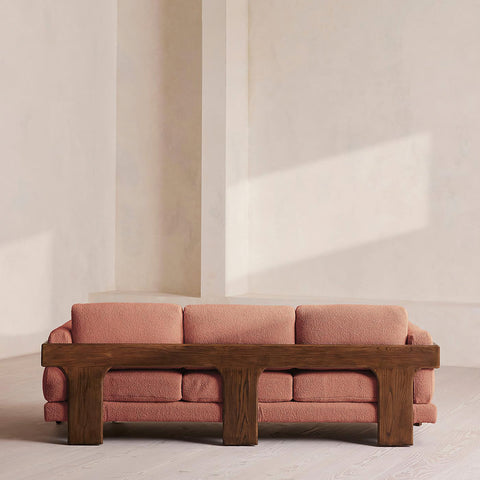 Liwanag Three Seater Sofa, Boucle