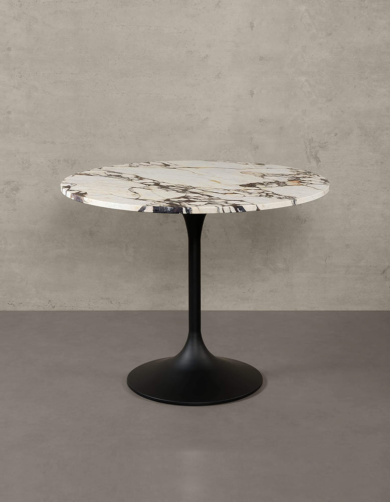 Langenfeld Round Dining Table, Marble