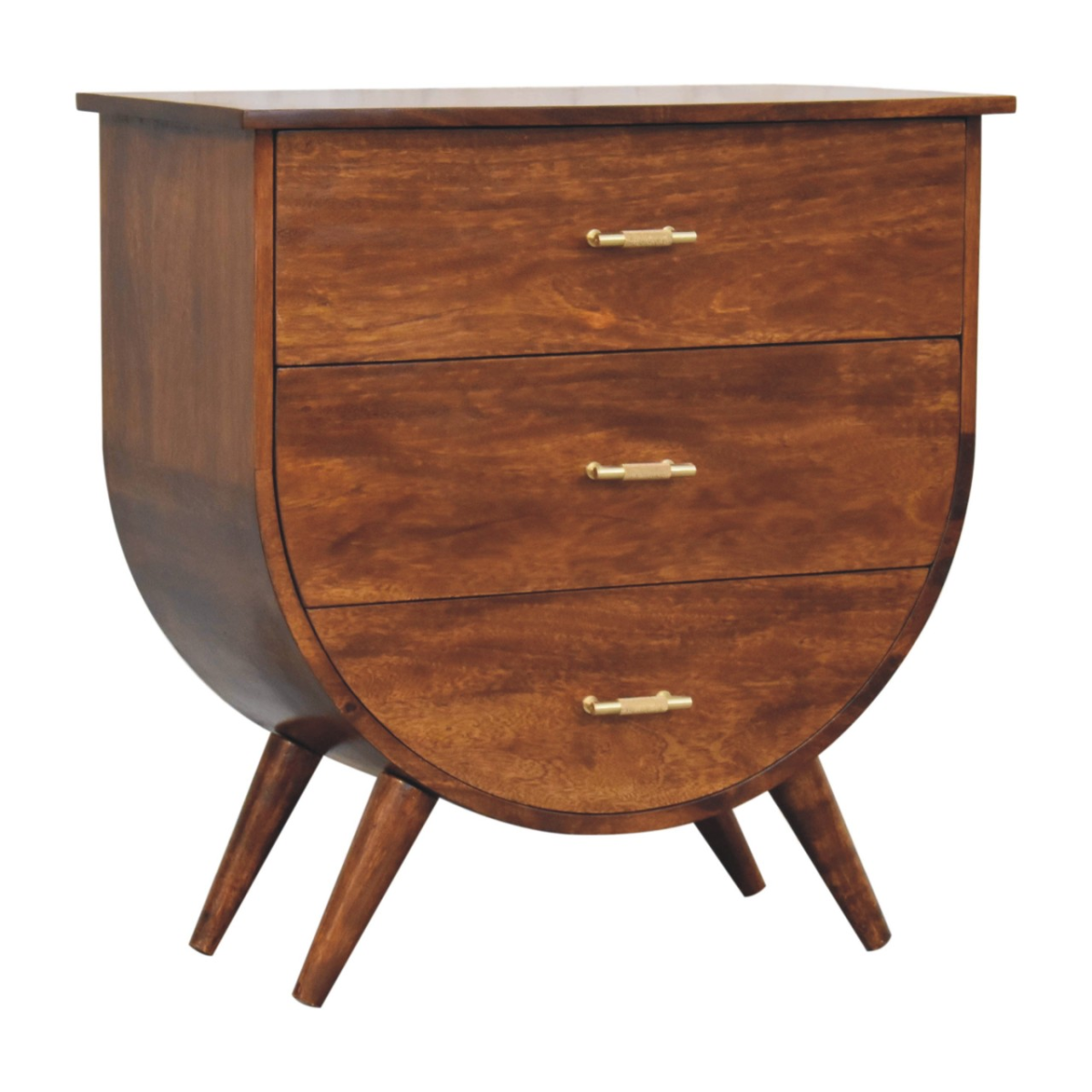 Artisan Furniture Solid Mango Wood Agra Chest of Drawers
