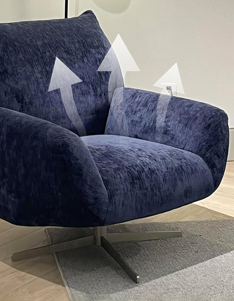 Mistry Swivel Armchair, Accent Chair