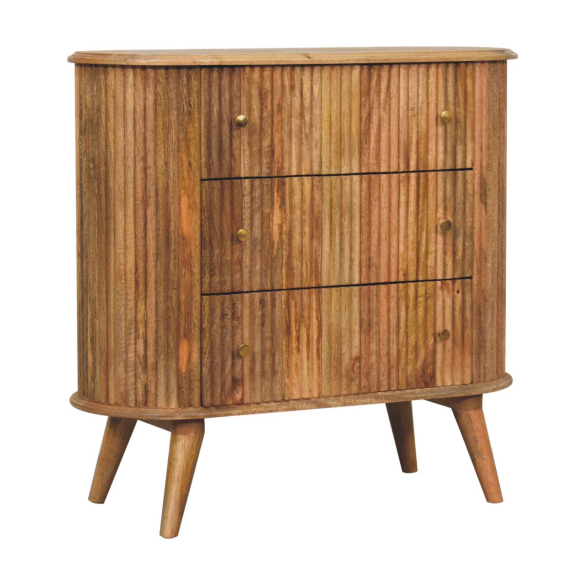 Artisan Furniture Solid Mango Wood Soba Nordic Chest