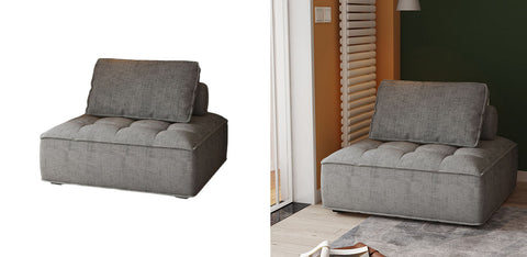 Borcem Single Sofa, Armchair, Modular Sofa Set