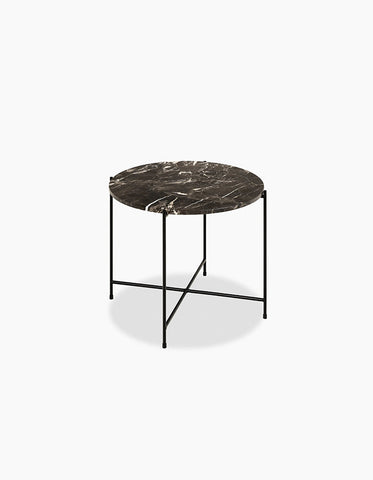 Omojuwa Round Side Table, Marble