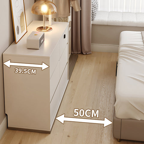 Hiroshi Coat Rack With Storage, Wardrobe With Coat Stand