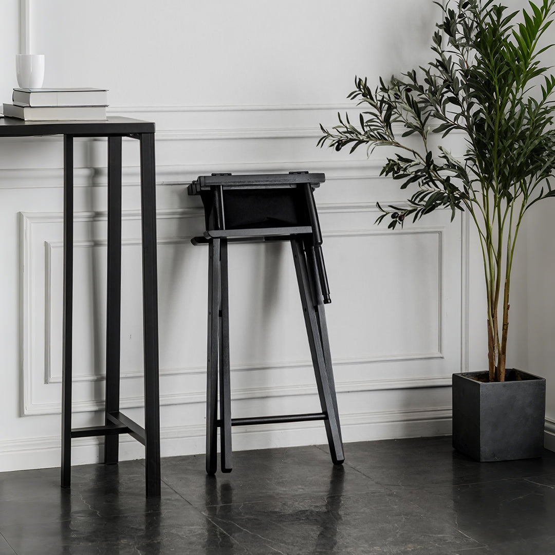 Rivas Foldable Bar Stool, Canvas