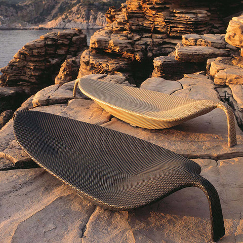 Escobar Garden Outdoor Sun Lounger, Rattan