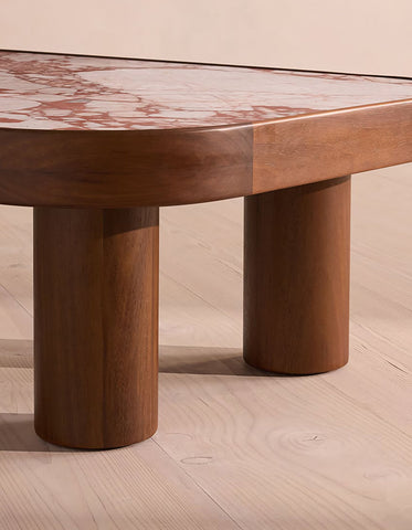 Salvatore Rectangle Coffee Table, Marble