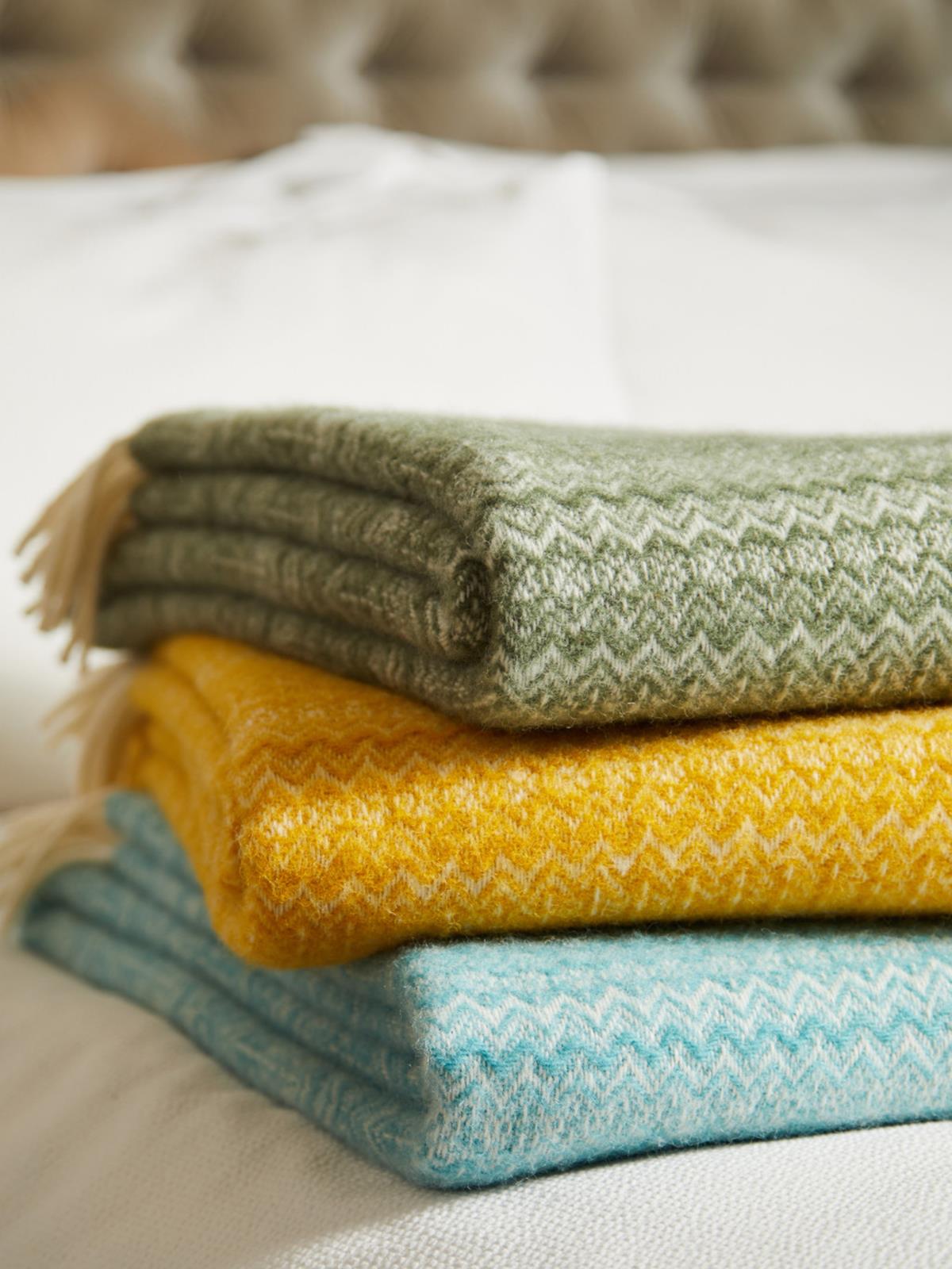 Fair Isle Pure New Wool Throw