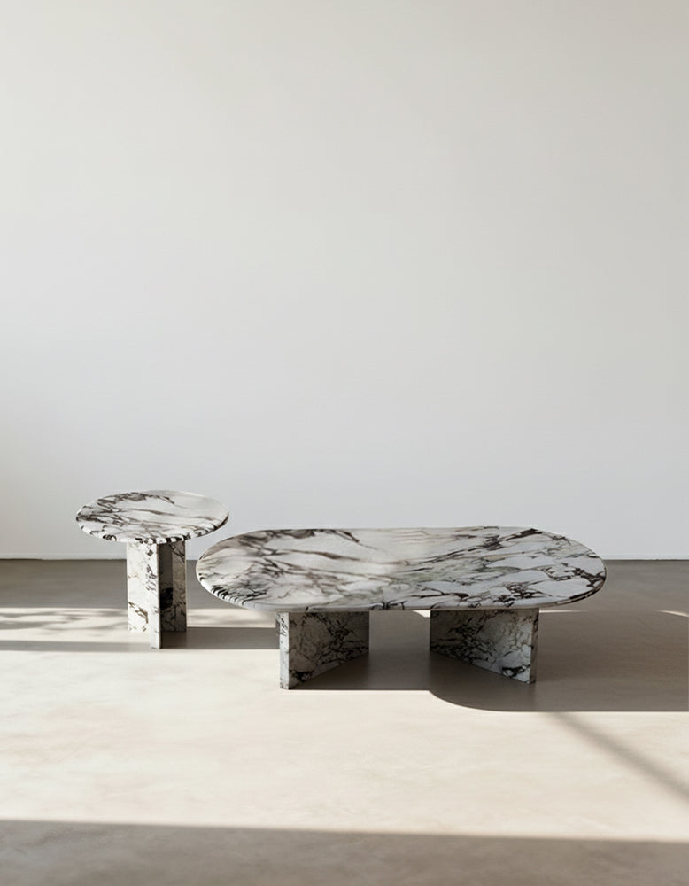 Goliah Coffee Table Set, Marble