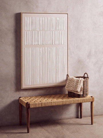 Bosie Grey Woven Chevron Throw