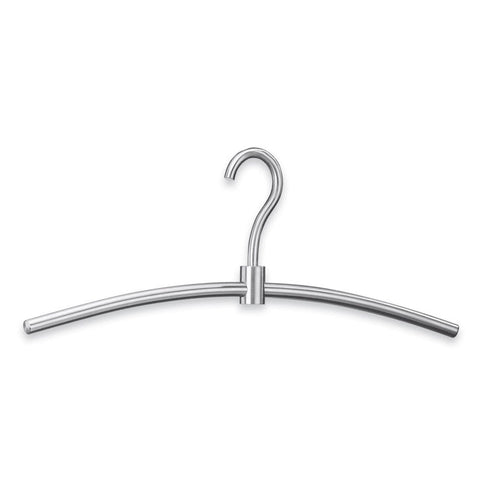 Zack Swing Premium Brushed Steel Coat Hanger - Rotatable Design