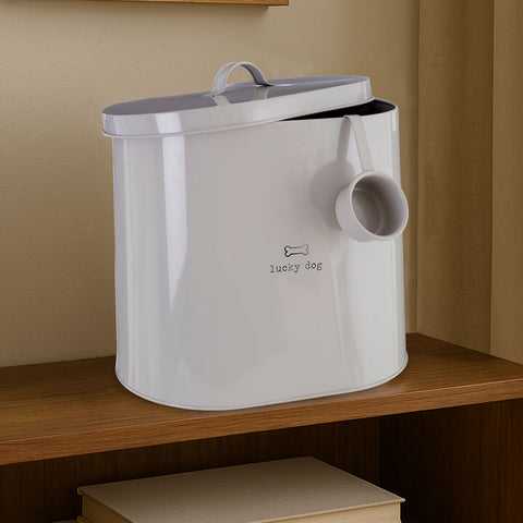 Adore Pets 12Ltr Lucky Dog Food Storage Bin with Scoop