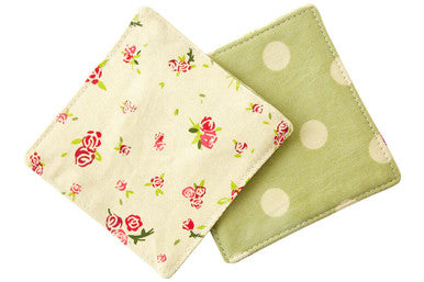 Set Of Four Rose Cottage Coaster