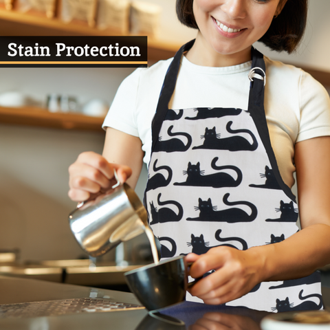 Black Cat Apron