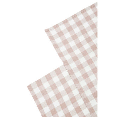 Doro Set Of Three Amber And White Tea Towels