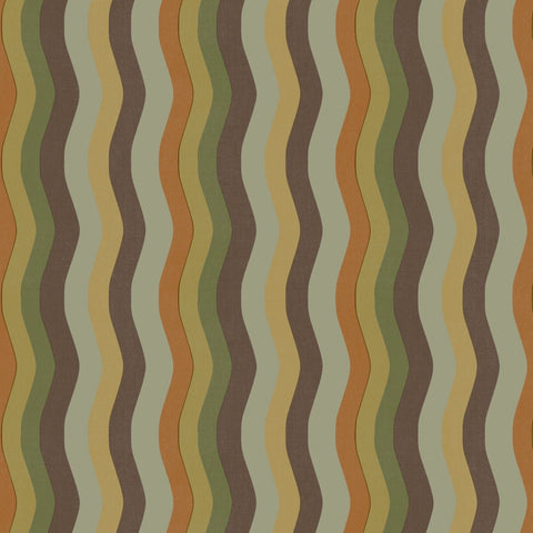 Wavy Stripe Wallpaper