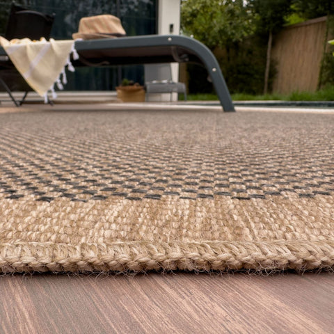 Nature Outdoor Rug Dark Grey | 5200DG