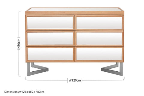 Kensington Townhouse 6 Drawer Chest