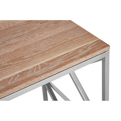 Chiswick Oak Wood Side Table