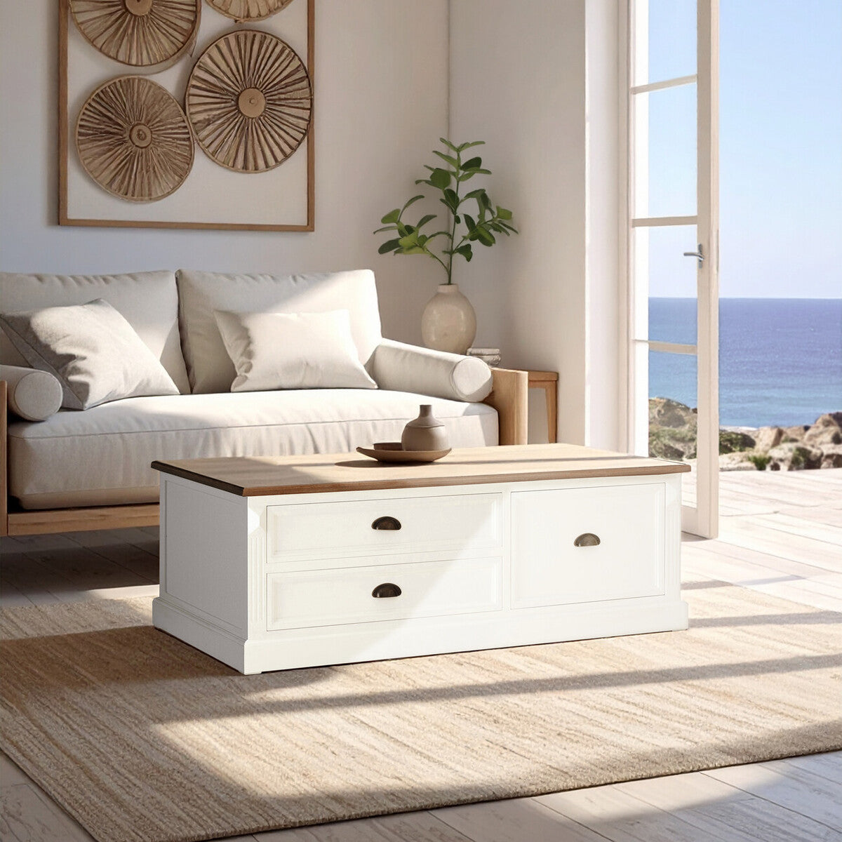Hardwick Coffee Table with Drawers