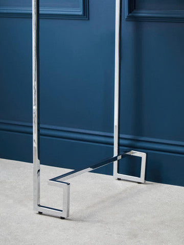 Allure Chrome Console Table