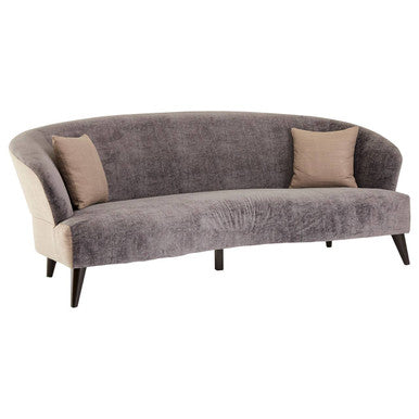 Reine 3 Seat Grey Velvet Sofa