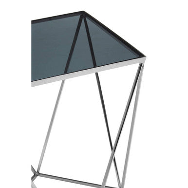 Shalimar Square Top and Quadrilateral Base Side Table